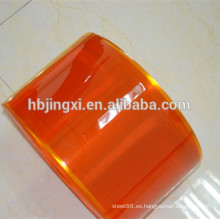 Hoja flexible de PVC flexible transparente